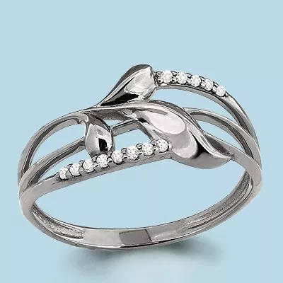 Кольцо, серебро, артикул LV62911А