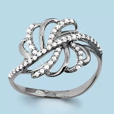 Кольцо из серебра, артикул LV62888А