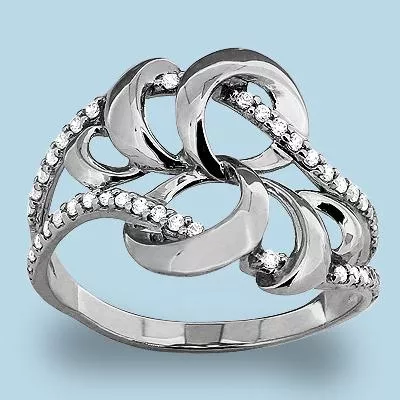 Кольцо, серебро, артикул LV62868А