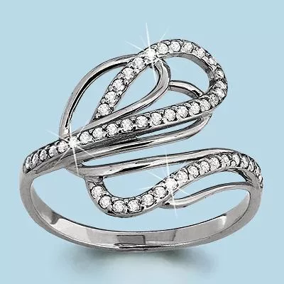 Кольцо из серебра, артикул LV62831А