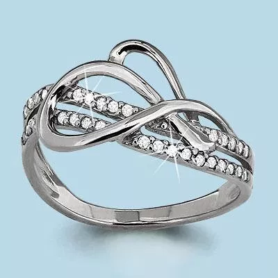 Кольцо из серебра, артикул LV62825А