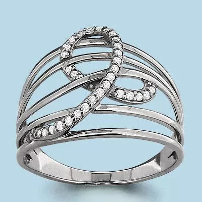 Кольцо, серебро, артикул LV62824А