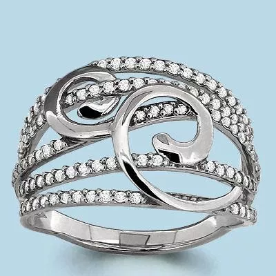 Кольцо из серебра, артикул LV62817А