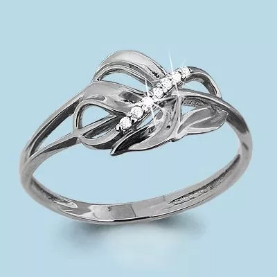 Кольцо, артикул LV62636А, серебро