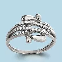 Кольцо, серебро, артикул LV62628А