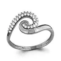 Кольцо из серебра, артикул LV62490А