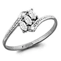 Кольцо, серебро, артикул LV62455