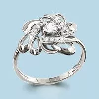 Кольцо из серебра, артикул LV62451А