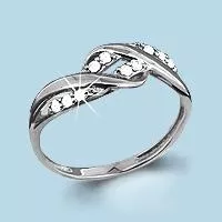 Кольцо, серебро, артикул LV62375А