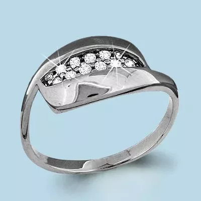 Кольцо из серебра, артикул LV62368А