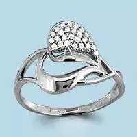 Кольцо, серебро, артикул LV62338А