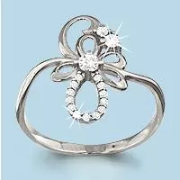 Кольцо, серебро, артикул LV62215А