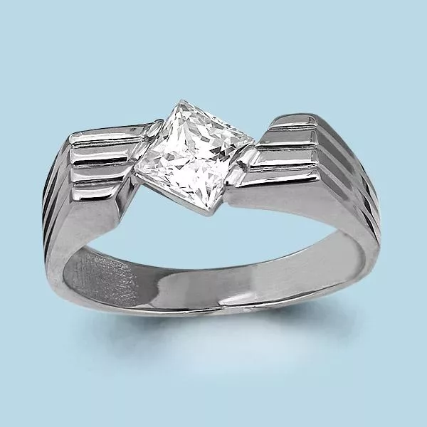 Кольцо, артикул LV62167, серебро