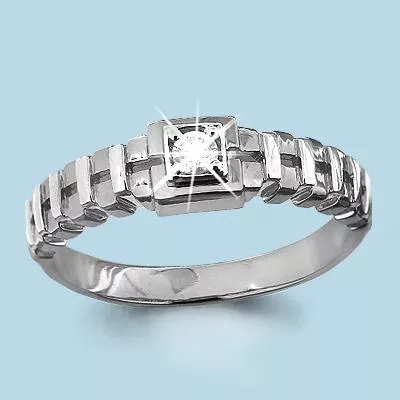 Кольцо из серебра, артикул LV62154