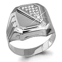 Кольцо, серебро, артикул LV62121А