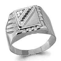 Кольцо из серебра, артикул LV62120Ч