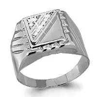 Кольцо, артикул LV62120А, серебро