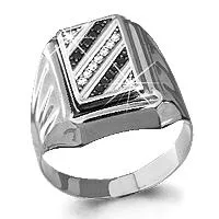 Кольцо из серебра, артикул LV62112Ч