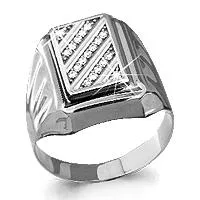 Кольцо, артикул LV62112А, серебро