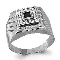 Кольцо из серебра, артикул LV62107Ч