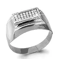 Кольцо из серебра, артикул LV62086А