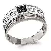 Кольцо из серебра, артикул LV62070Ч