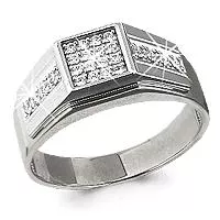 Кольцо из серебра, артикул LV62061А