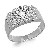 Кольцо из серебра, артикул LV62056А