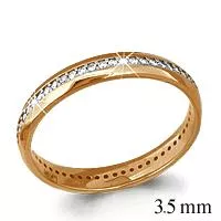 Кольцо золотое  - артикул LV960864к