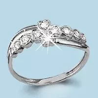 Кольцо из серебра, артикул LV61893А