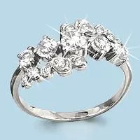 Кольцо из серебра, артикул LV61811А