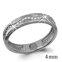 Кольцо из серебра, артикул LV61687А