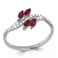 Кольцо, артикул LV61640В, серебро