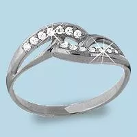 Кольцо, серебро, артикул LV61589А