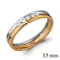 Кольцо золотое  - артикул LV961332к