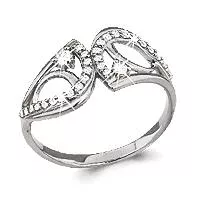 Кольцо, артикул LV61549А, серебро