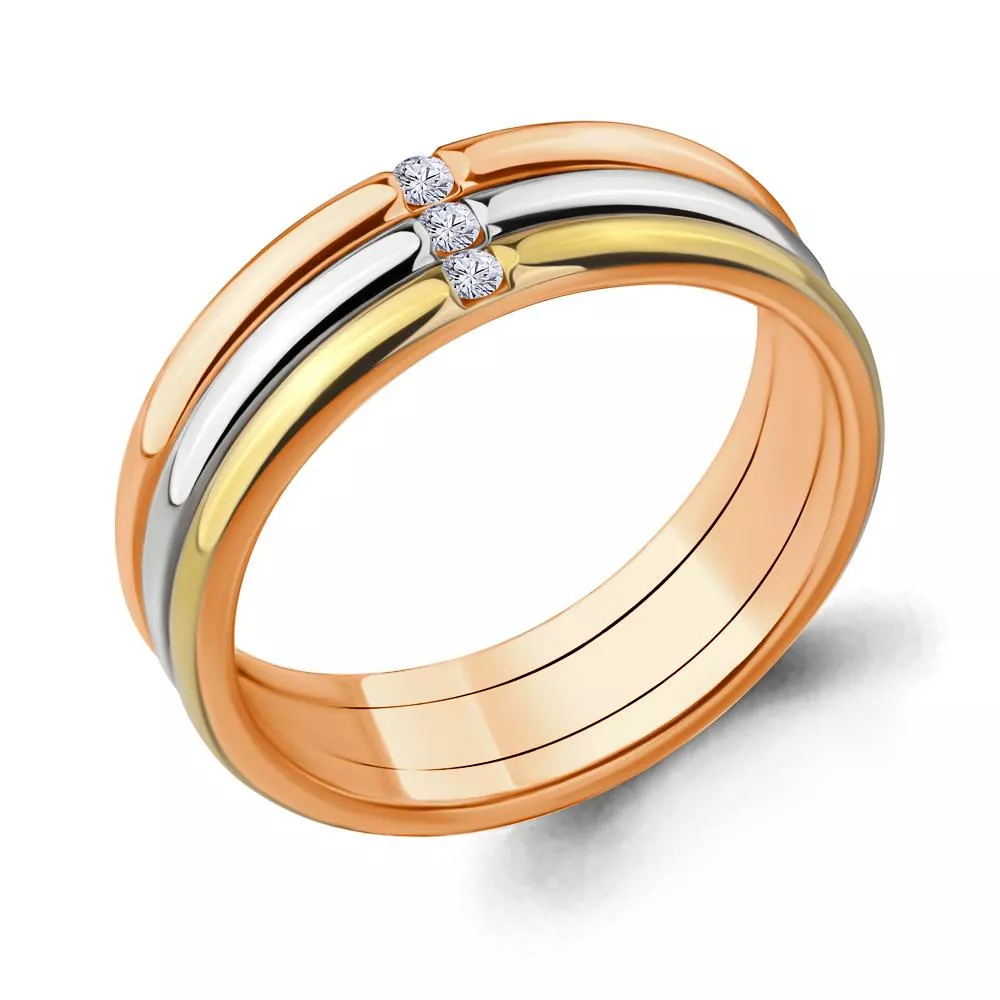 Кольцо золотое  - артикул LV961334к