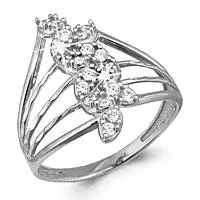 Кольцо, серебро, артикул LV61455А