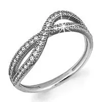 Кольцо из серебра, артикул LV61439А