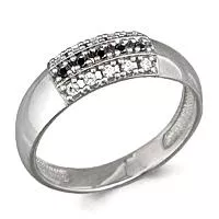 Кольцо, серебро, артикул LV61437Ч