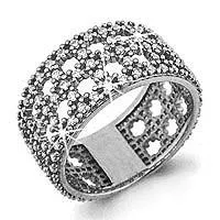 Кольцо, артикул LV61354А, серебро