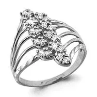 Кольцо из серебра, артикул LV61340А