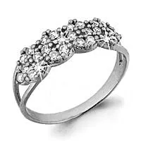 Кольцо из серебра, артикул LV61332А