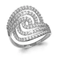 Кольцо, артикул LV61084А, серебро