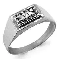 Кольцо из серебра, артикул LV61021Ч