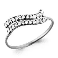 Кольцо, артикул LV60982А, серебро