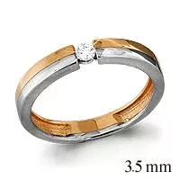 Кольцо из золота  - артикул LV961516к