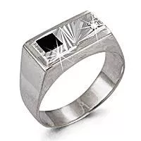 Кольцо, серебро, артикул LV60616