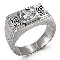 Кольцо, серебро, артикул LV60594Ч