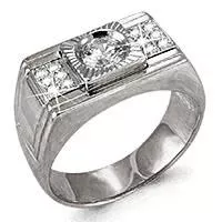 Кольцо, артикул LV60594А, серебро